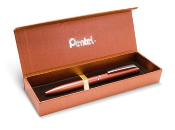 Шариковая ручка Pentel Sterling EnerGel красная