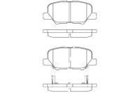 фото thumb №1, Remsa тормозные колодки тормозные citroen c4 aircross 1.6