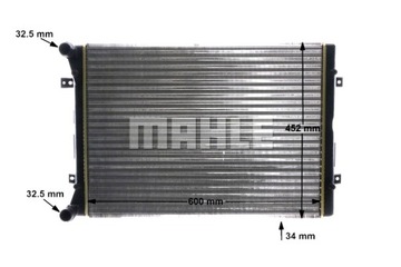 фото thumb №9, Радіаторів двигуна води ford galaxy i seat alhambra vw sharan 1.9d