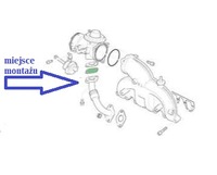 фото thumb №4, Заглушка egr 1.9 2.5 tdi vw jetta touran vento t5 golf sharan passat