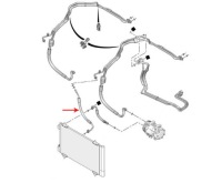 фото thumb №2, Fiat scudo 2007- шланг wąż трубка кондиционера