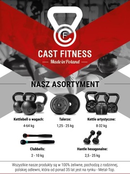 Гантели Cast Fitness шестиугольные 2 x 15 кг