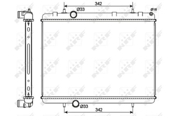 фото thumb №12, Nrf 53112 радіаторів, система охолодження двигуна 53112 nrf 53112