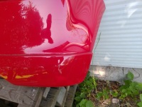 Бампер задний  задний opel corsa d рестайлинг  opc line 3 дверь 2011-2014 красный с Разборки, фото thumb