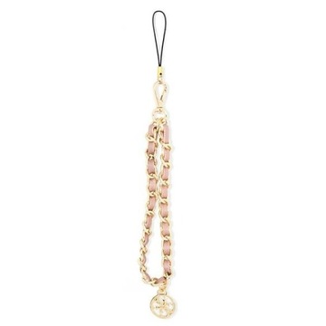 Металлическая подвеска Guess Chain 4G - розовый