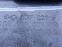 фото thumb №8, Skoda fabia 3 iii lift 18- бампер передний перед + решётка радиатора 6v0807221f