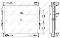 фото thumb №2, Радиатор wody toyota 4 runner 90- 52091 nrf