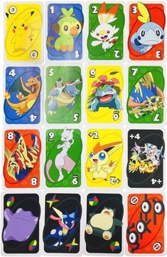 Игральные карты UNO POKEMON