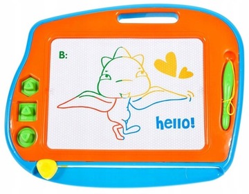 Kolorowy Znikopis Tablet Graficzny 2w1 Duży + Mały