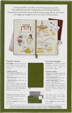 MOLESKINE Passion Journal Блокнот для путешествий 400 страниц зеленый