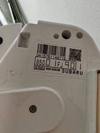 фото thumb №7, Subaru xv бортовой компьютер блок управления ecu+immo 22765ah370 набор