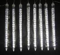 Светодиодные сосульки SMD для наружного освещения синего цвета