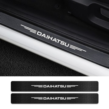 Наклейки на порог автомобиля, украшение для Daihatsu Sirion Feroza Trevis Taft Te