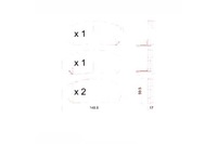 фото thumb №1, Zimmermann тормозные колодки тормозной. honda fr-v 05-