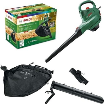 Bosch Universalgardentidy 3000 Dmuchawa, Zielony/Czarny, 50 l, uszkodzona