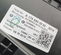 фото thumb №9, Туннель средний подлокотник mercedes w176 europa