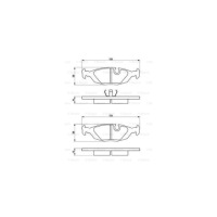 Купити Гальмівні колодки ham задній, фото thumb