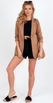 Куртка LONGER LOOSE Модная куртка Karmel S/36