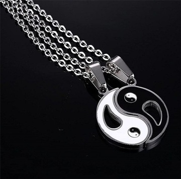 NASZYJNIK PRZYJAŹNI BEST FRIEND YIN & YANG