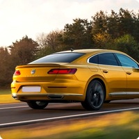 фото thumb №10, Спойлер спойлер na крышка vw arteon cc 2019-2023 lip чёрный блеск abs !