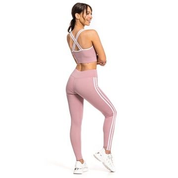DAMSKI ZESTAW SPORTOWY LEGGINSY + TOP FITNESS