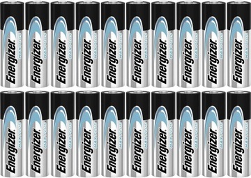 20x Bateria ENERGIZER Max Plus LR6 AA R6 EP91 1,5V