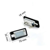 фото thumb №14, Ліхтарі led підсвітка номерного знака реєстраційний audi a3 a4 a5 a6 a8 q7