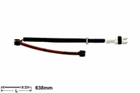 фото thumb №6, Ate 24.8190-0919.2 контакт предупредительный, износ накладок тормозных