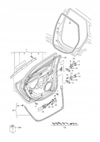 фото thumb №8, Защита ограничителя дверь audi a6 c7 4g0839267