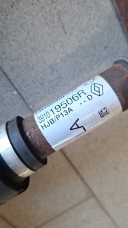 фото thumb №2, Приводной вал półośka приводная левая renault captur ii 1.3 tce 391019506r