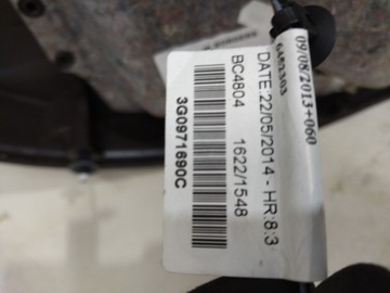 фото thumb №14, 3g9867212 оббивка двері боковина ролета vw passat b8 2015+