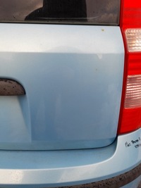 фото thumb №8, Fiat panda ii кришка багажника багажника задня 737/a