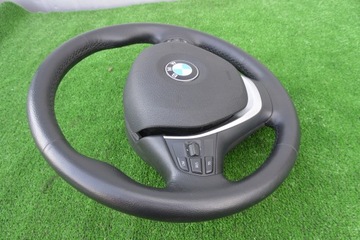 фото thumb №11, Кермо з підігрівом шкіра чорна подушка комплект bmw 3-seria f30 f31 f36 f20