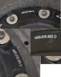 фото thumb №8, Супорти гальмівні диски ceramika ceramica захист диск kpl. audi rs6 rs7 c7 1