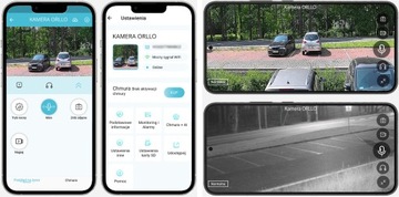 Уличная камера с поворотом на 360 градусов IP WiFi POE ZOOMx18 3D IR 4MPX
