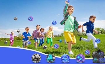4 надувных шарика метеорного неба, 4 цвета, Astro Jump Ball