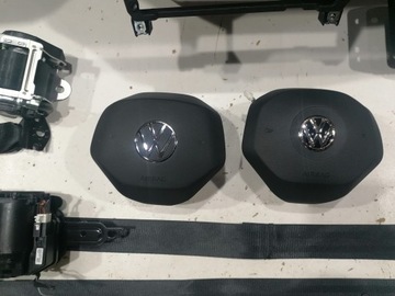 фото thumb №5, Volkswagen vw t-cross панель консоль подушка безпеки подушки ремені оригінал нова