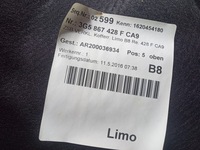 фото thumb №5, Vw passat b8 sedan боковина обивка багажника правая 3g5867428f