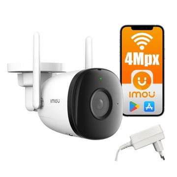 IMOU WIFI КАМЕРА IPC-F42P-D 4 МП BULLET 2 МИКРОФОН ПРИЛОЖЕНИЕ IMOU
