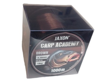 Леска Jaxon Carp Academy Коричневая 0.30мм 18кг 1000м