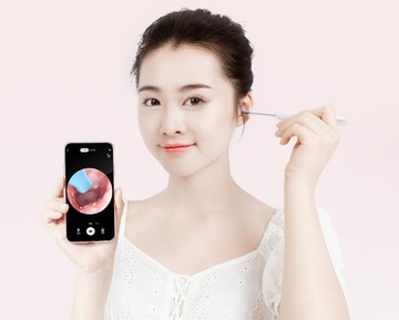 УМНЫЙ ОТОСКОП ДЛЯ ВОСКОВ ДЛЯ ЧИСТКИ УШЕЙ ПРИЛОЖЕНИЕ WIFI КАМЕРА ANDROID IOS LED 8MP