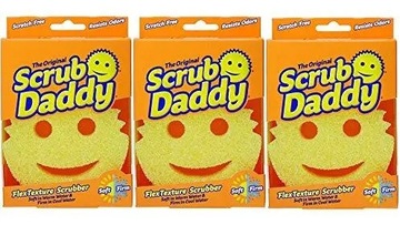 СКРАБ DADDY СПОНЖ МНОГОФУНКЦИОНАЛЬНЫЙ ДЛЯ ЧИСТКИ 3 шт.