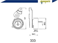 фото thumb №2, Japanparts ролик ремінь розподільного валу mazda