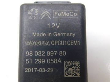 фото thumb №9, Реле свічок розжарювання 9803299780 - ford 2.0 tdci peugeot 1.6 bluehdi