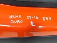 Fiat fiorino qubo nemo bipper 08-17 дверь боковой задняя левый стекло 551 Доставка, фото thumb