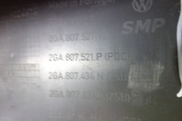 фото thumb №9, Бампер задняя vw t-roc 17-21 6pdc 2ga807521p lr7h