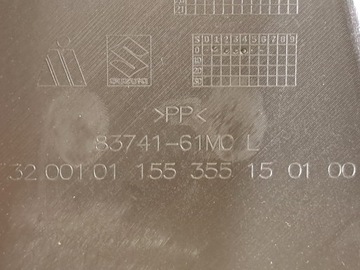 фото thumb №12, Suzuki sx4 s-cross 18r 1.4t рестайлинг боковина обивка дверь левый зад