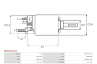 фото thumb №6, Вимикач електромагнітний, стартер as-pl ss1042 delco
