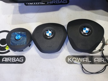 фото thumb №11, Bmw 1 f20 f21 рестайлинг szyta панель консоль подушка безопасности подушки натяжители комплект