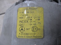 фото thumb №5, Ліва лампа - mercedes c клас w203 - звичайна